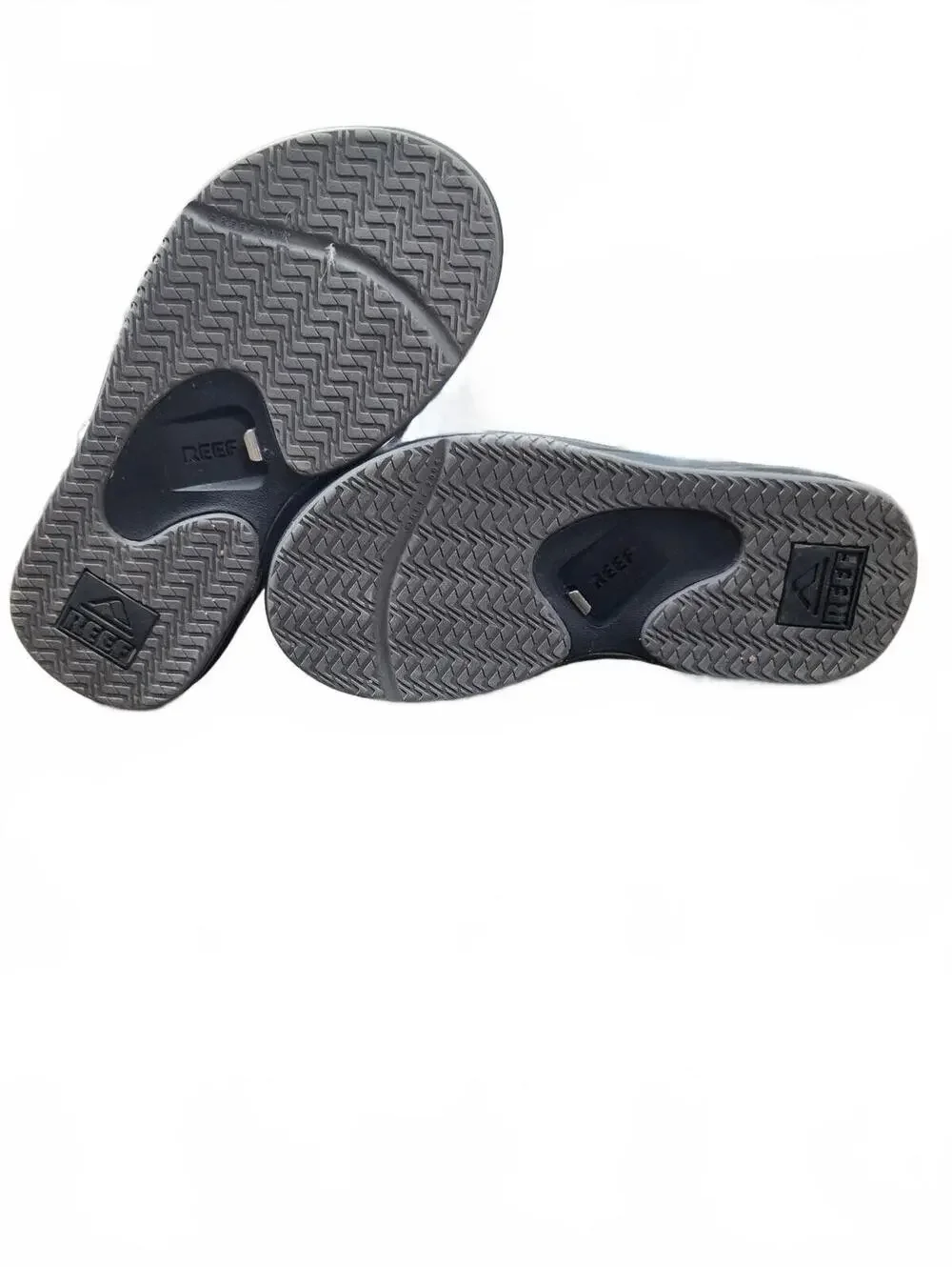 Reef Women's Flip Flop Sandals Size 6 Black with Purple Accents